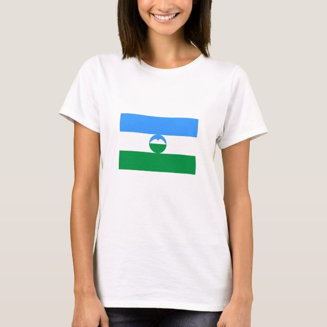 Camiseta Bandera de Kabardino Balkaria (Anverso)