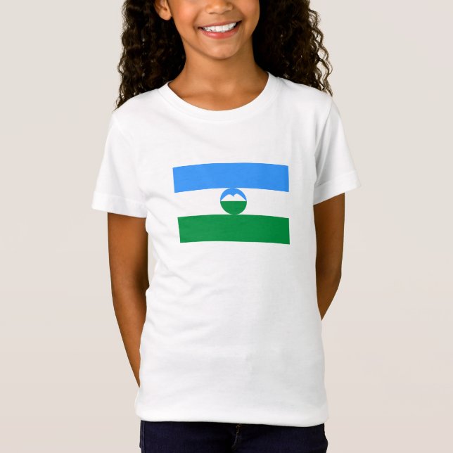 Camiseta Bandera de Kabardino Balkaria (Anverso)