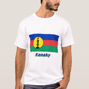 Camiseta Bandera de Kanaky con nombre