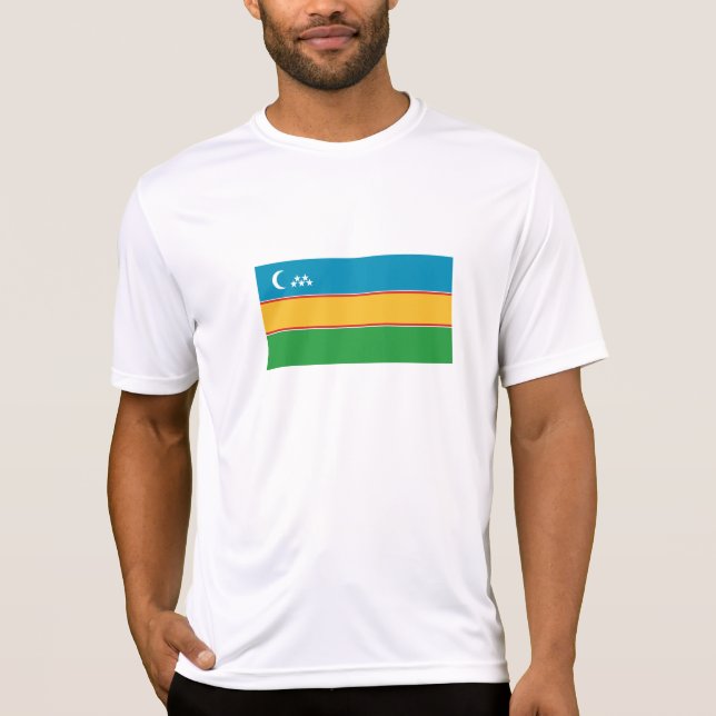 Camiseta Bandera de Karakalpakistán (Anverso)