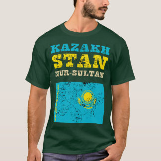 Camiseta Bandera de Kazajistán 1