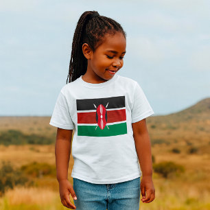 Camiseta Bandera de Kenia