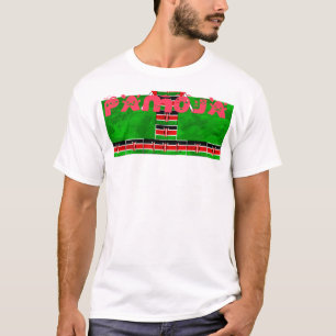 Camiseta Bandera de Kenia: Tuko Pamoja - Diseño de arte de 