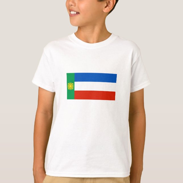 Camiseta Bandera de Khakassia (Anverso)