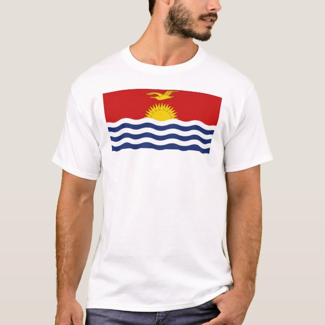 Camiseta Bandera de Kiibati (Anverso)