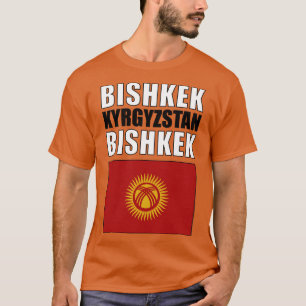 Camiseta Bandera de Kirguistán