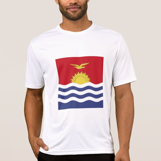 Camiseta Bandera de Kiribati (Anverso)