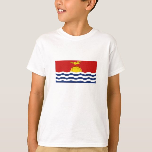 Camiseta Bandera de Kiribati (Anverso)