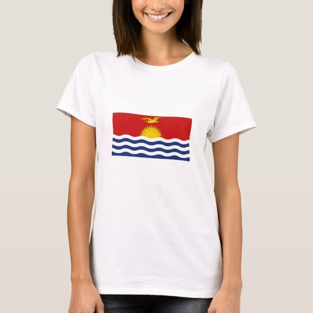 Camiseta Bandera de Kiribati (Anverso)