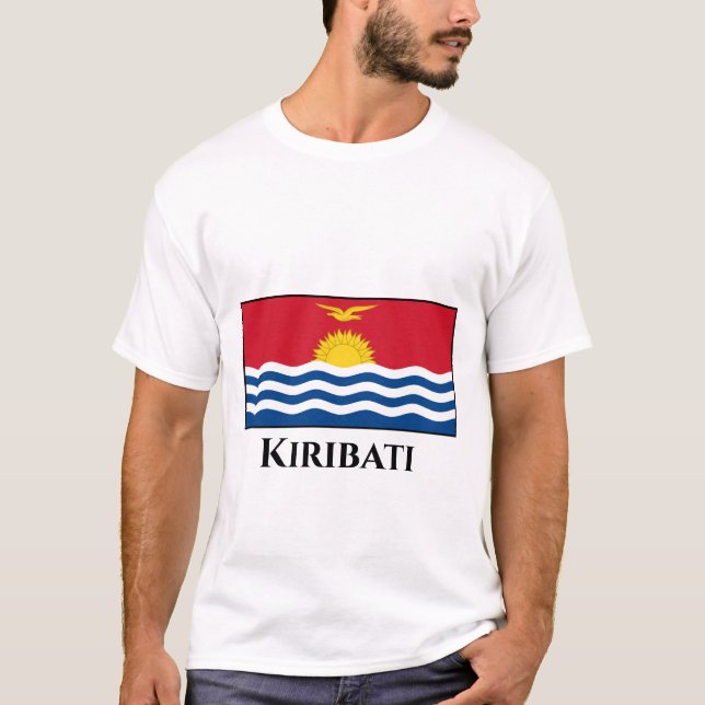 Camiseta Bandera de Kiribati (Anverso)