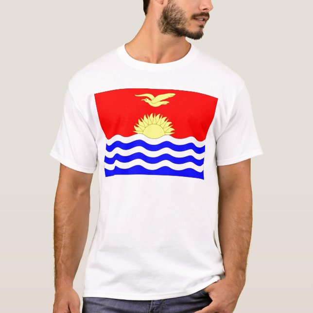 Camiseta Bandera de Kiribati (Anverso)