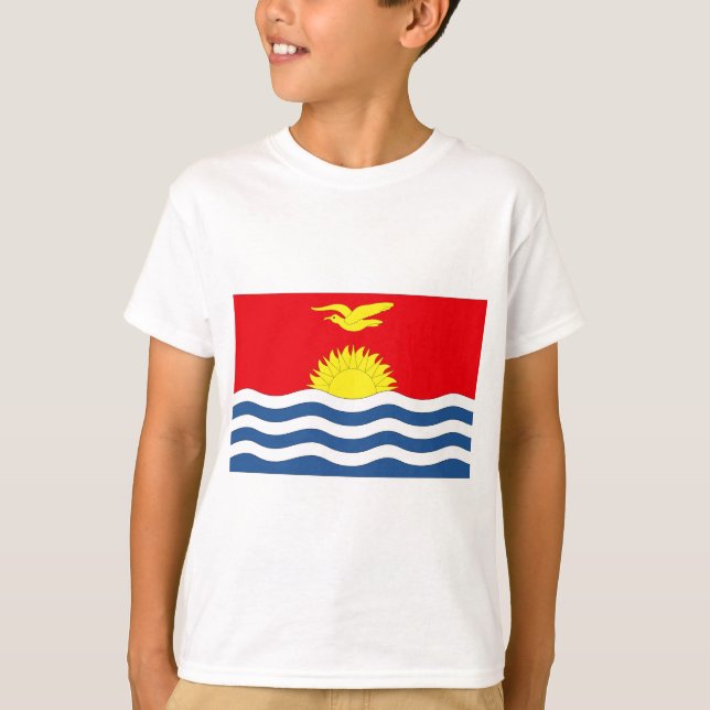Camiseta Bandera de Kiribati (Anverso)