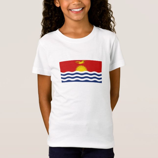 Camiseta Bandera de Kiribati (Anverso)
