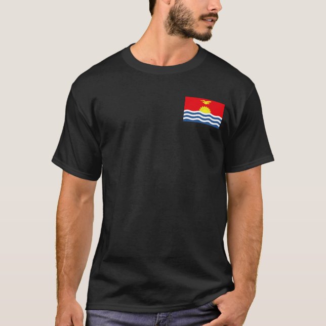 Camiseta Bandera de Kiribati (Anverso)