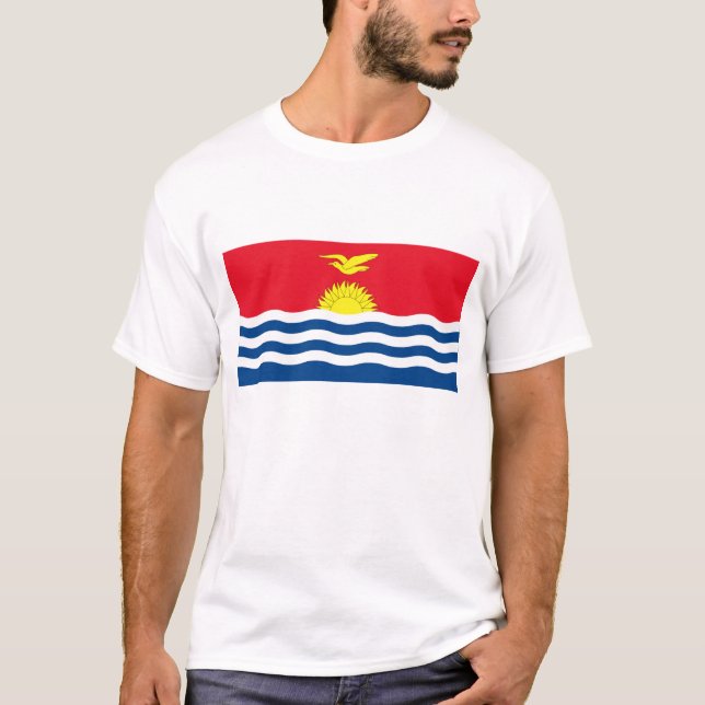 Camiseta Bandera de Kiribati (Anverso)