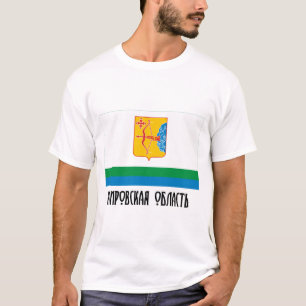 Camiseta Bandera de Kirov Oblast