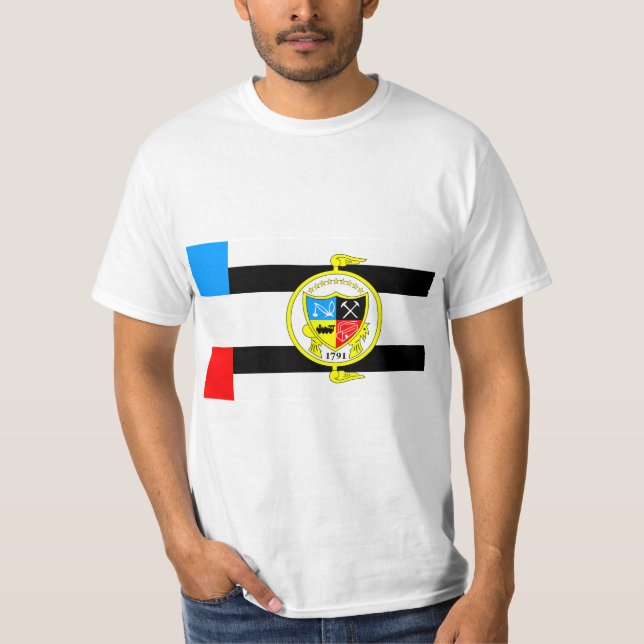 Camiseta Bandera de Knoxville, Tennessee (Anverso)