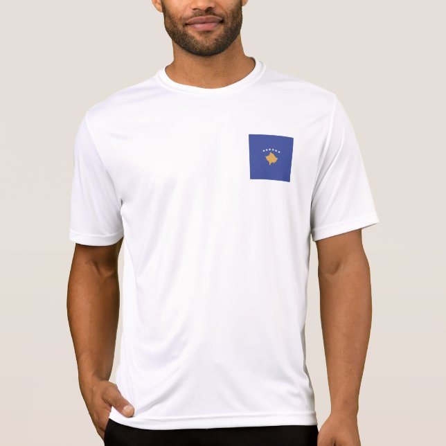 Camiseta Bandera de Kosovo (Anverso)
