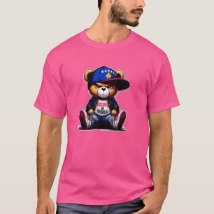 Camiseta Bandera de KOSOVO Patriota Teddy Oso Orgulloso Alb