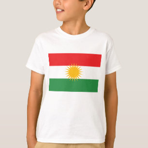 Camiseta Bandera de Kurdistán