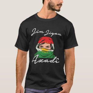 Camiseta Bandera de Kurdistan Jin Jiyan Azadi