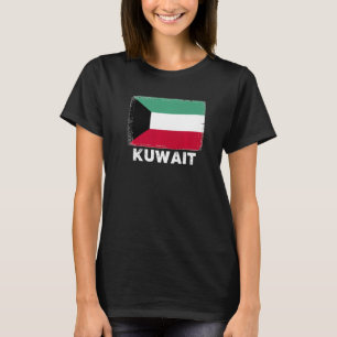 Camiseta Bandera de Kuwait apoya a las mujeres de Kuwait