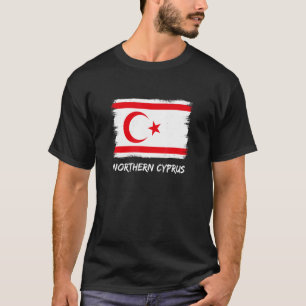 Camiseta Bandera de Kuzey Kibris del norte de Chipre