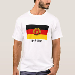 Camiseta Bandera de la Alemania Oriental