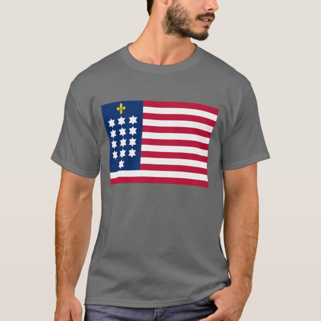 Camiseta Bandera de la Alianza Francesa (Anverso)