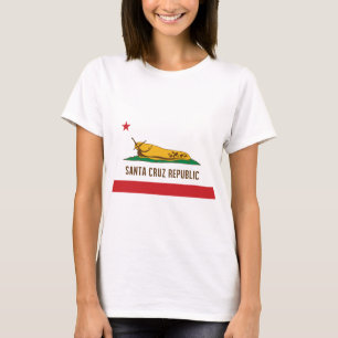 Camiseta Bandera de la barra del plátano de la república 