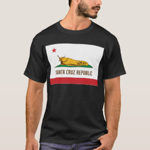 Camiseta Bandera de la barra del plátano de la república 