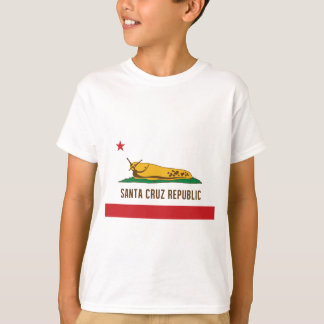 Camiseta Bandera de la barra del plátano de la república de