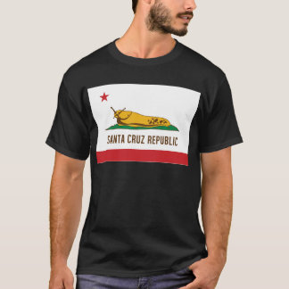 Camiseta Bandera de la barra del plátano de la república de