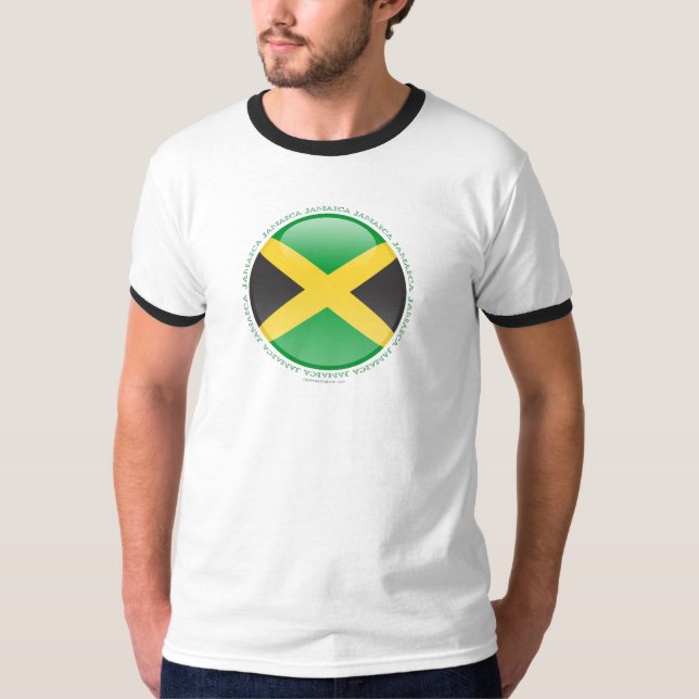 Camiseta Bandera de la burbuja de Jamaica (Anverso)