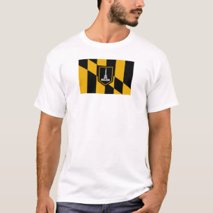 Camiseta Bandera de la ciudad de Baltimore