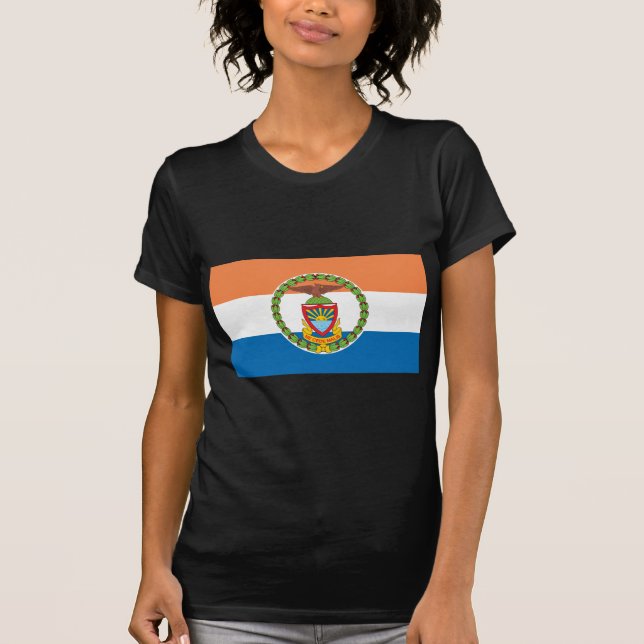 Camiseta Bandera de la ciudad de Bronx (Anverso)