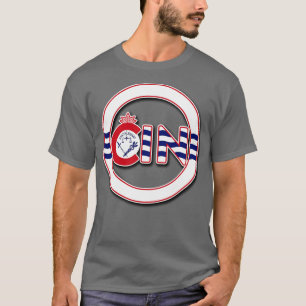Camiseta Bandera de la ciudad de Cincinnati Roundel Design