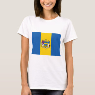 Camiseta Bandera de la ciudad de Filadelfia (Pensilvania)