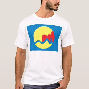Camiseta Bandera de la ciudad de Grand Rapids