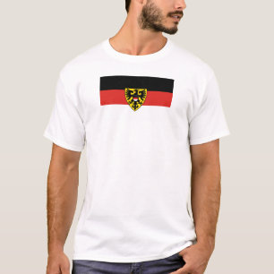 Camiseta bandera de la ciudad de Reutlingen alemania símbol