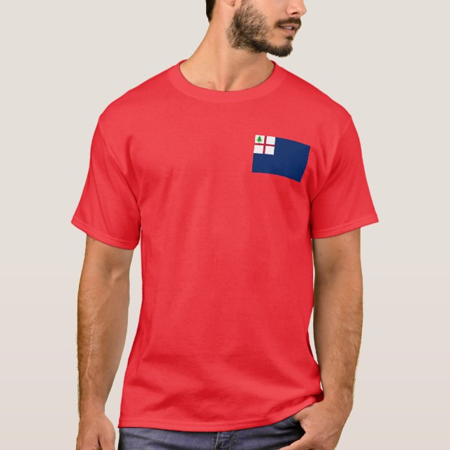 Camiseta Bandera de la colina Bunker (Anverso)