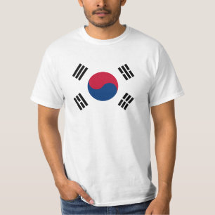 Camiseta Bandera de la Corea del Sur - 태극기 - 대한