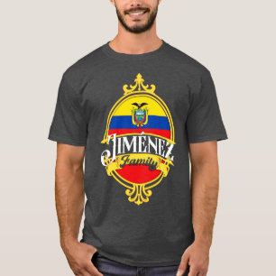 Camiseta Bandera de la Familia Jiménez Ecuador