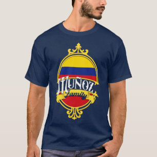 Camiseta Bandera de la familia Munoz Colombia