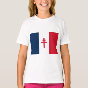 Camiseta Bandera de la Francia Libre