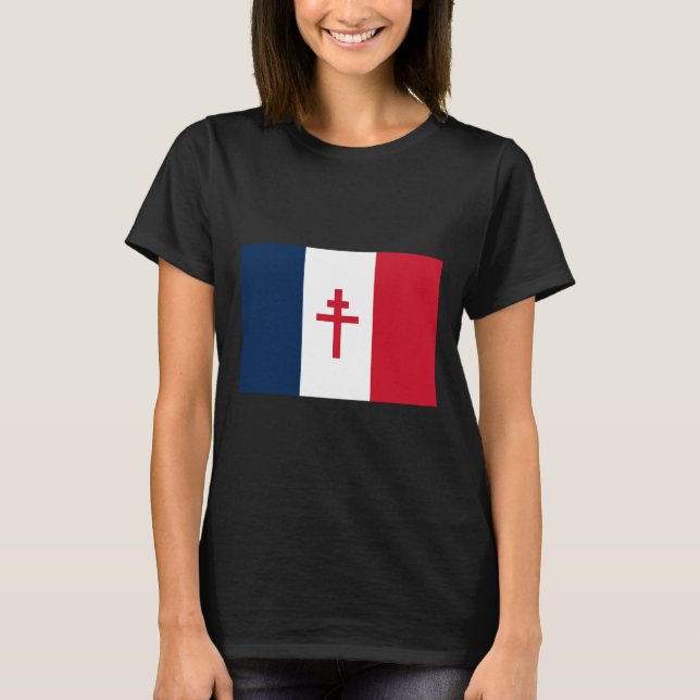 Camiseta Bandera de la Francia Libre (Anverso)