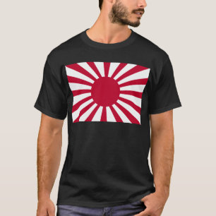Camiseta Bandera de la guerra del sol naciente del ejército