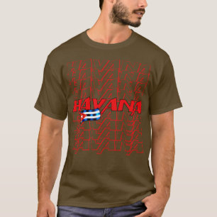 Camiseta Bandera de La Habana Cuba