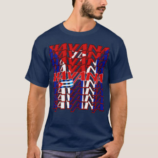 Camiseta Bandera de La Habana Cuba 2