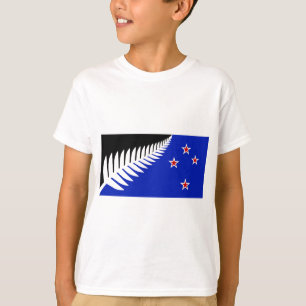 Camiseta Bandera de la Helecha de Plata de Nueva Zelanda